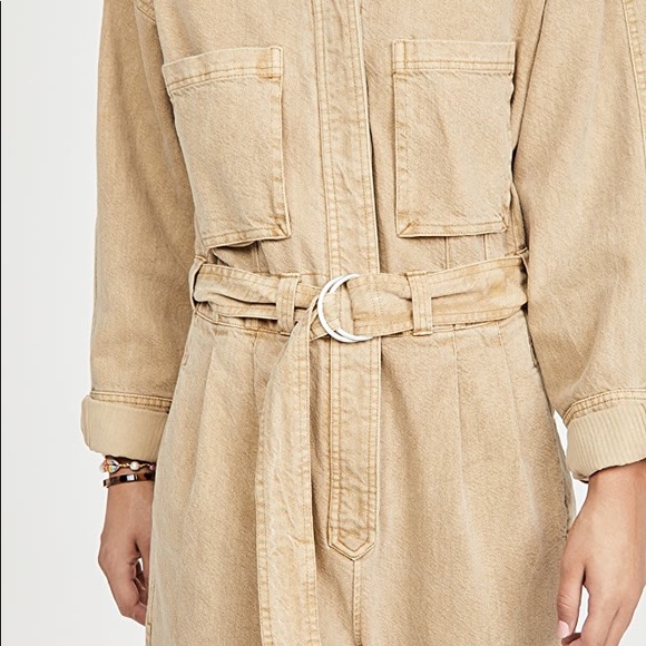 NWT! Free People Wayward Slouch Coverall Ginger S - Picture 11 of 16